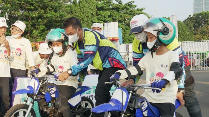 BAF Gelar Safety Riding Science for Kids di Jakarta Fair 2023