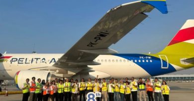Airbus A320 Terbaru Pelita Air Siap Melayani Penumpang