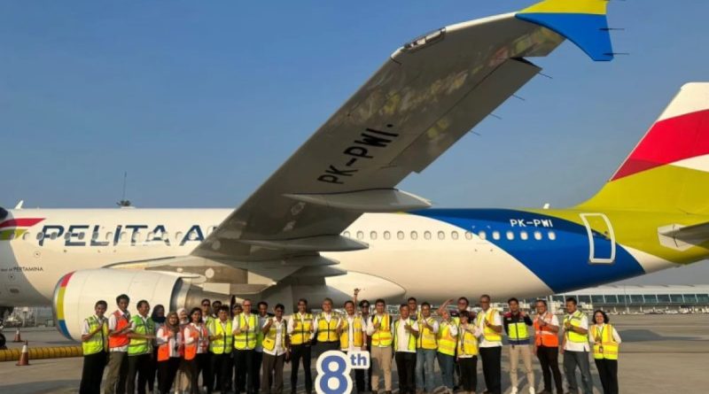 Airbus A320 Terbaru Pelita Air Siap Melayani Penumpang