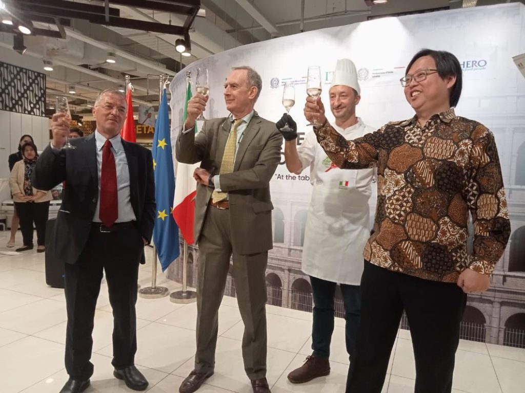 Kerja Sama Hero Supermarket dan Italian Trade Agency Gelar Italian Fair