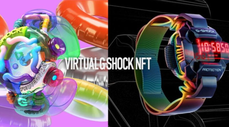 Virtual G-Shock NFT Struktur Tahan Benturan yang Futuristis