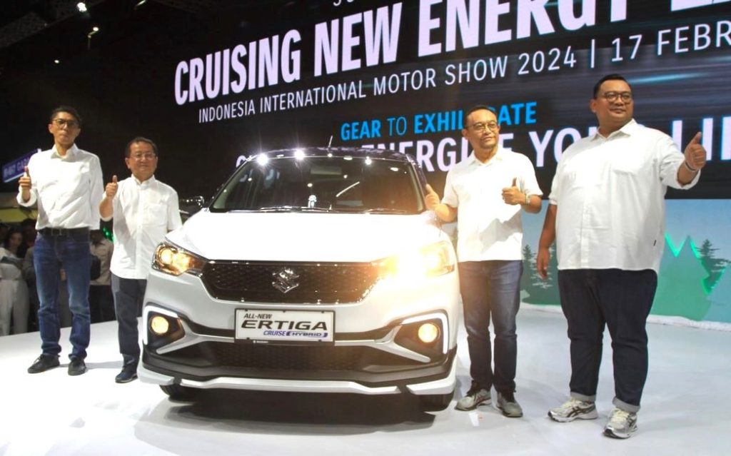 Suzuki Perkenalkan All New Ertiga Hybrid Cruise di IIMS 2024