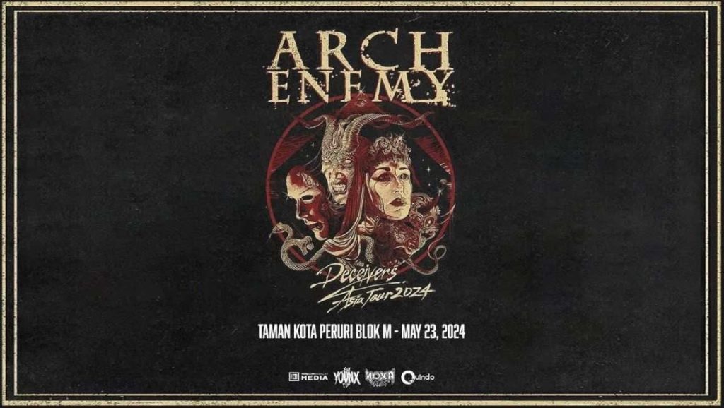 Jakarta jadi Rangkaian Penutup Arch Enemy “Decievers" Asia Tour 2024