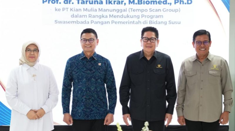 Dukungan Tempo Scan Group terhadap Program Swasembada Pangan