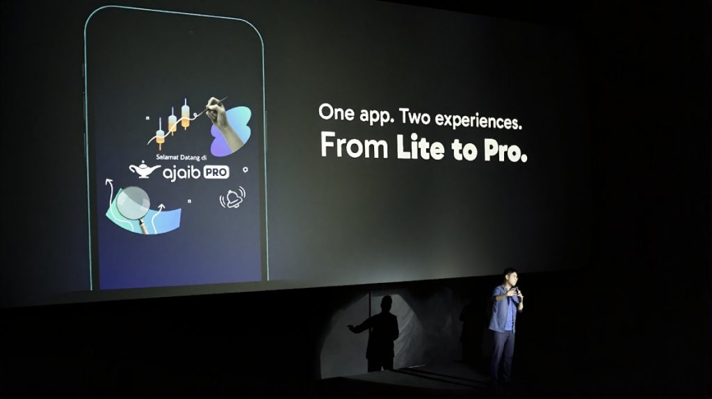 Ajaib Luncurkan Mode Lite dan Pro dalam Satu Aplikasi, Targetkan 20 Juta Nasabah Baru