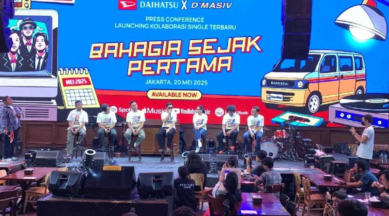 Daihatsu Gandeng D’MASIV, Luncurkan Lagu “Bahagia Sejak Pertama”