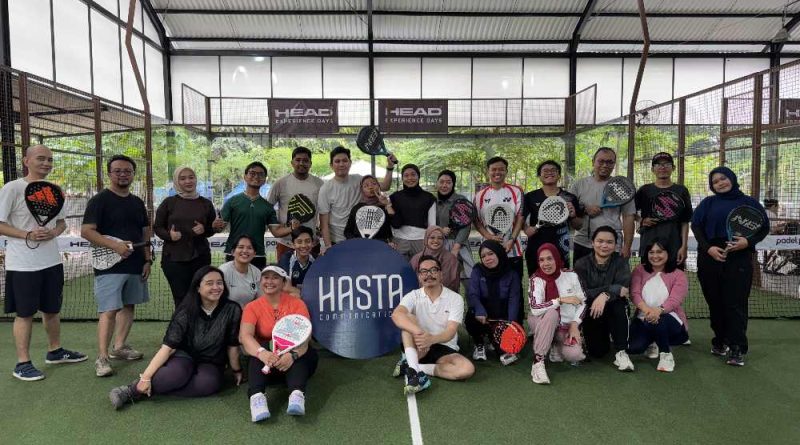 Hasta Communication Gelar “Main Padel Bareng Hasta”, Bangun Sinergi Lewat Olahraga Kekinian