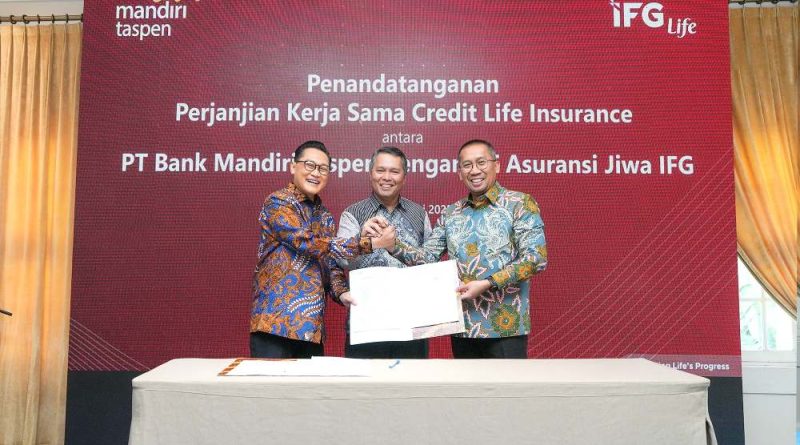 IFG Life dan Bank Mandiri Taspen Jalin Kerja Sama Asuransi Jiwa Kredit