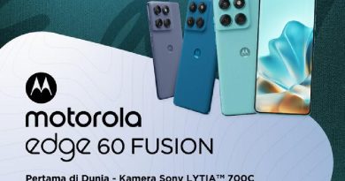 Motorola Edge 60 Fusion, Ponsel AI Tangguh Harga Rp 5 Jutaan