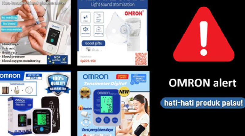 OMRON Indonesia Temukan Penjualan Produk Palsu Mengatasnamakan OMRON