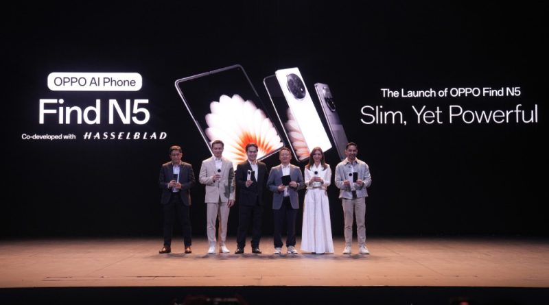 OPPO Find N5 Smartphone Lipat Paling Tipis di Dunia Jadi Sorotan Profesional