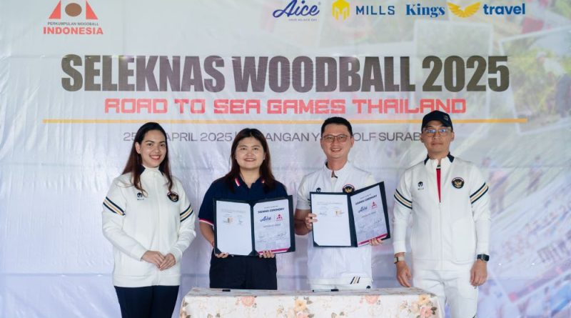 Aice Resmi Dukung Woodball, Cabor Berpotensi Raih Emas di SEA Games Thailand 2025