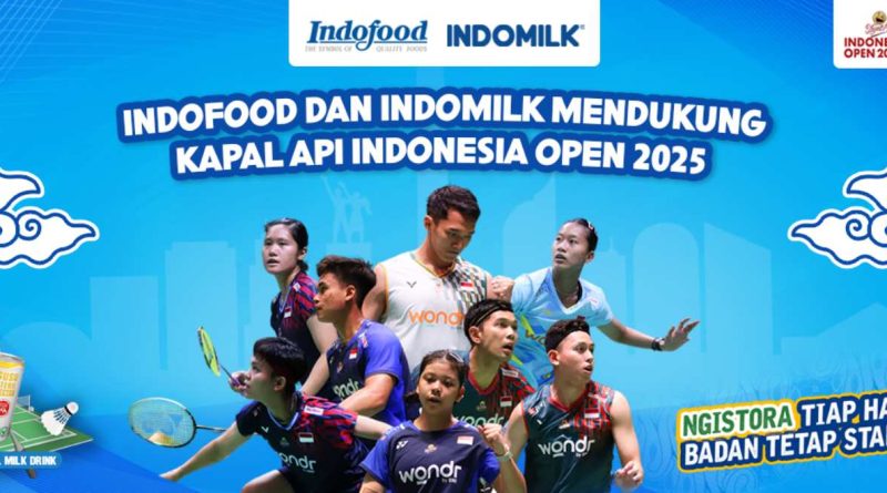 Indofood dan Indomilk Kembali Dukung Indonesia Open 2025