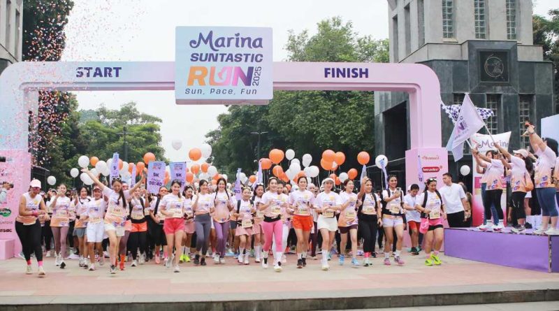 Marina Suntastic Run 2025, Semangat Perempuan Aktif Terlindungi di Bawah Sinar Matahari