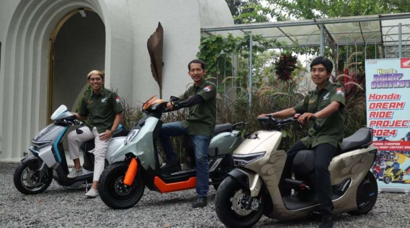 Tiga Juara Modifikator Modifikasi Motor Listrik Honda ICON e: dan CUV e: