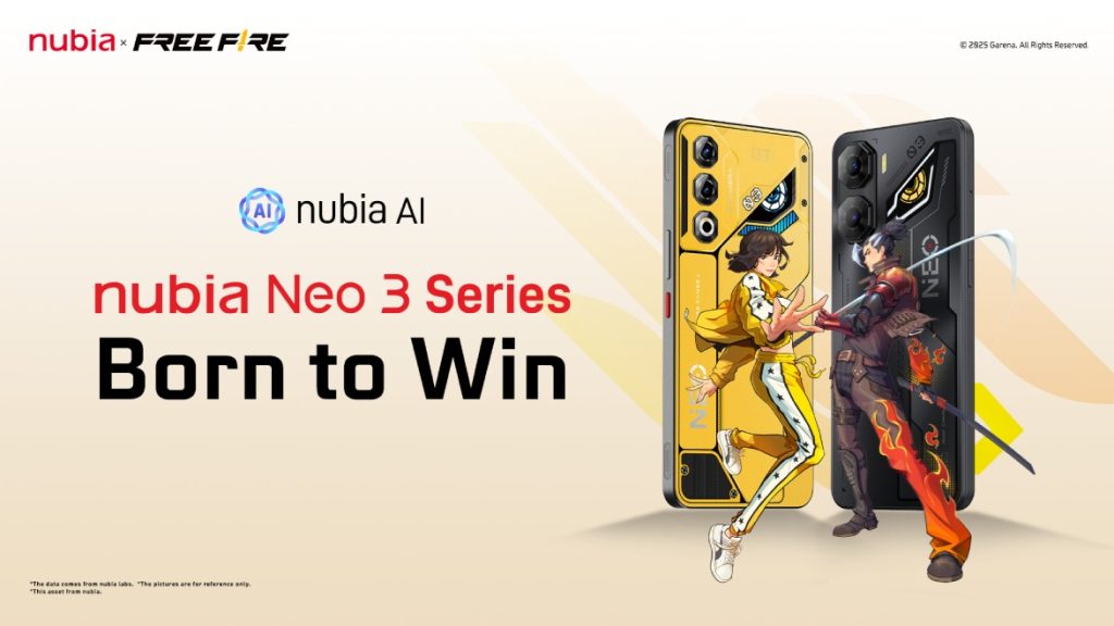 nubia Neo 3 Series Resmi Jadi Gaming Smartphone Resmi Garena Free Fire