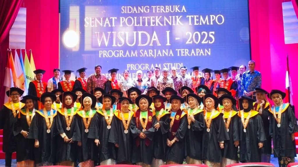 Belum Wisuda Sudah Direkrut, Lulusan Perdana Politeknik Tempo Dilirik Dunia Kerja