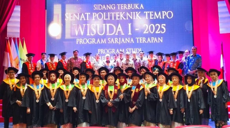 Belum Wisuda Sudah Direkrut, Lulusan Perdana Politeknik Tempo Dilirik Dunia Kerja