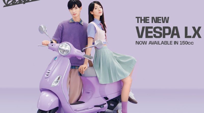 Trendsetter Vespa LX Terbaru Tampil dengan Warna Fresh dan Lebih Stylish