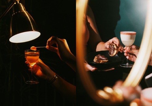 Speakeasy Tersembunyi dengan Koktail Berkarakter Premium