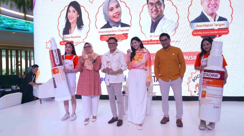 Betadine Hadirkan Antiseptik Bening untuk Perawatan Luka Anak Tanpa Perih