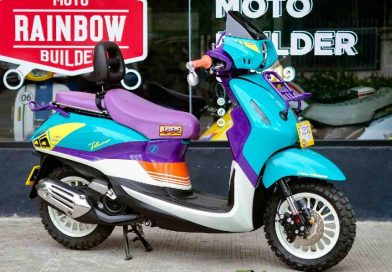 Grand Filano Hybrid Bergaya Urban Rally Jadi Inspirasi Skutik Retro Modern