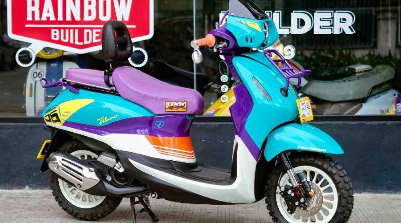 Grand Filano Hybrid Bergaya Urban Rally Jadi Inspirasi Skutik Retro Modern