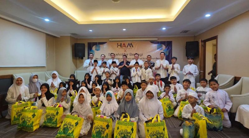 HAM Dorong Kolaborasi CSR Industri Pariwisata Lewat Program Ramadan Berbagi Yatim