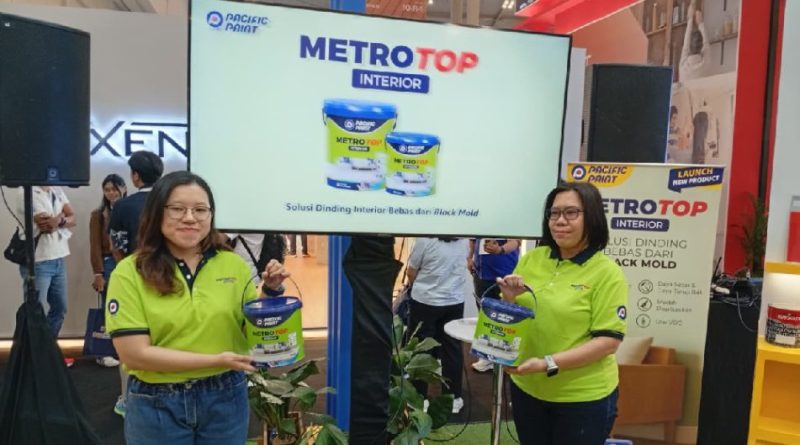 Cat Anti Jamur Hitam Jadi Inovasi Baru Pacific Paint di IndoBuildTech