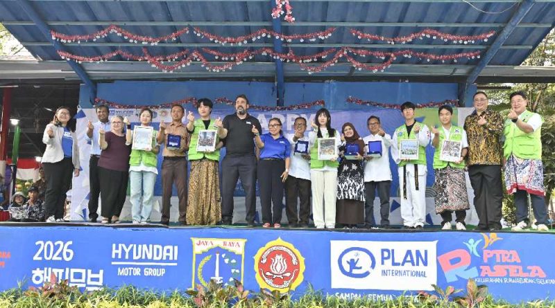 69 Relawan Muda Korea-Indonesia Revitalisasi Sekolah dan Lingkungan di Jakarta