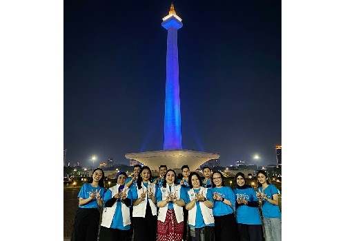 Jakarta Kembali Jadi Bagian World Wellness Weekend 2026, Monas Ikut Bersinar Biru